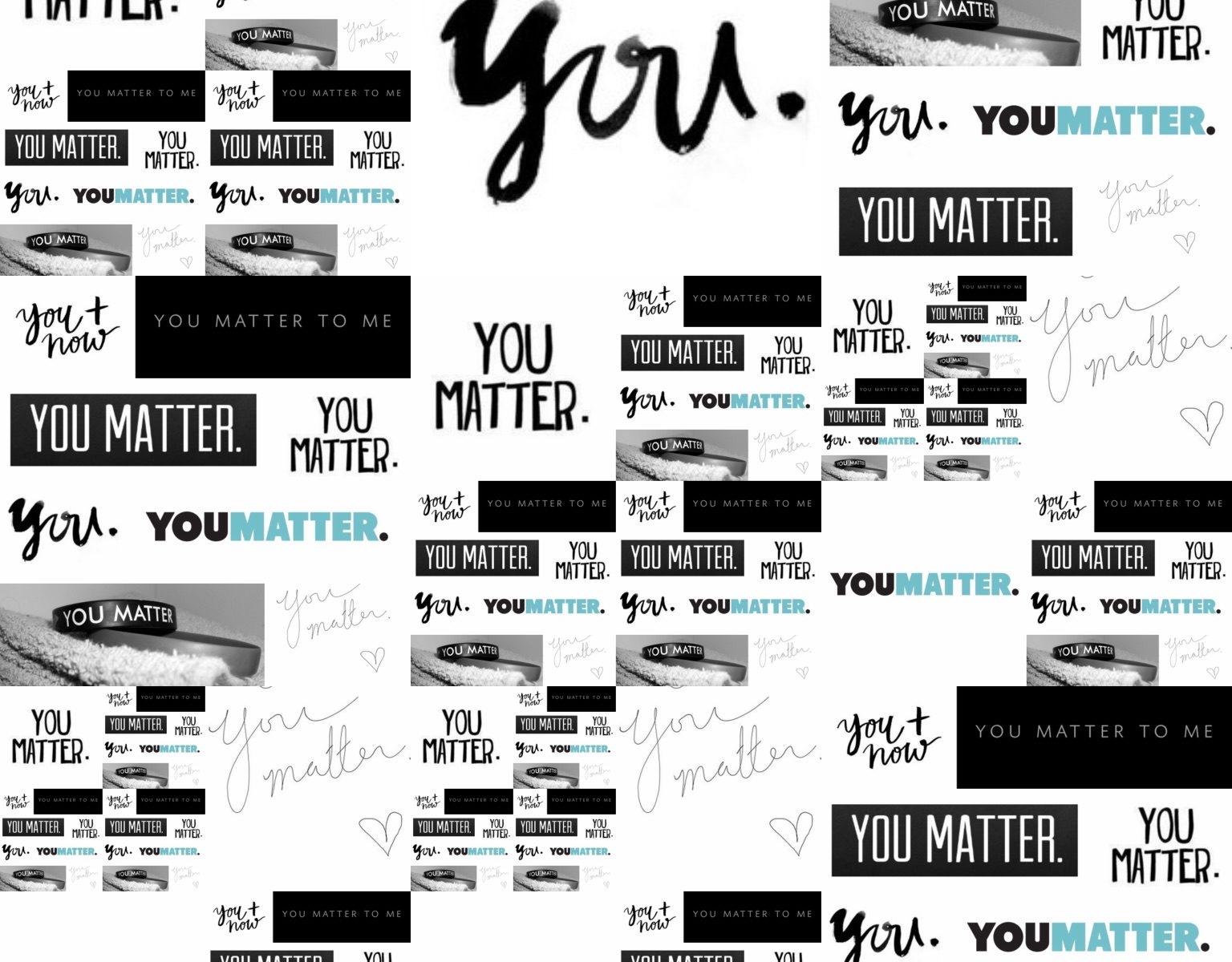 you